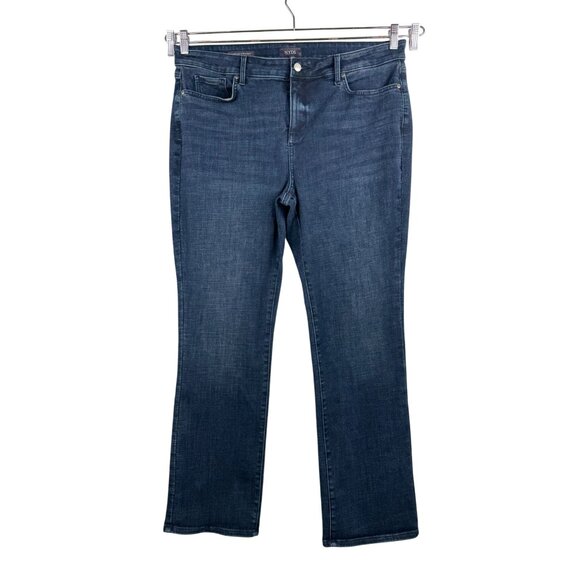 NYDJ Denim - NYDJ Lift tuck Marilyn Straight jeans stretchy comfy preppy 90s sz 16
